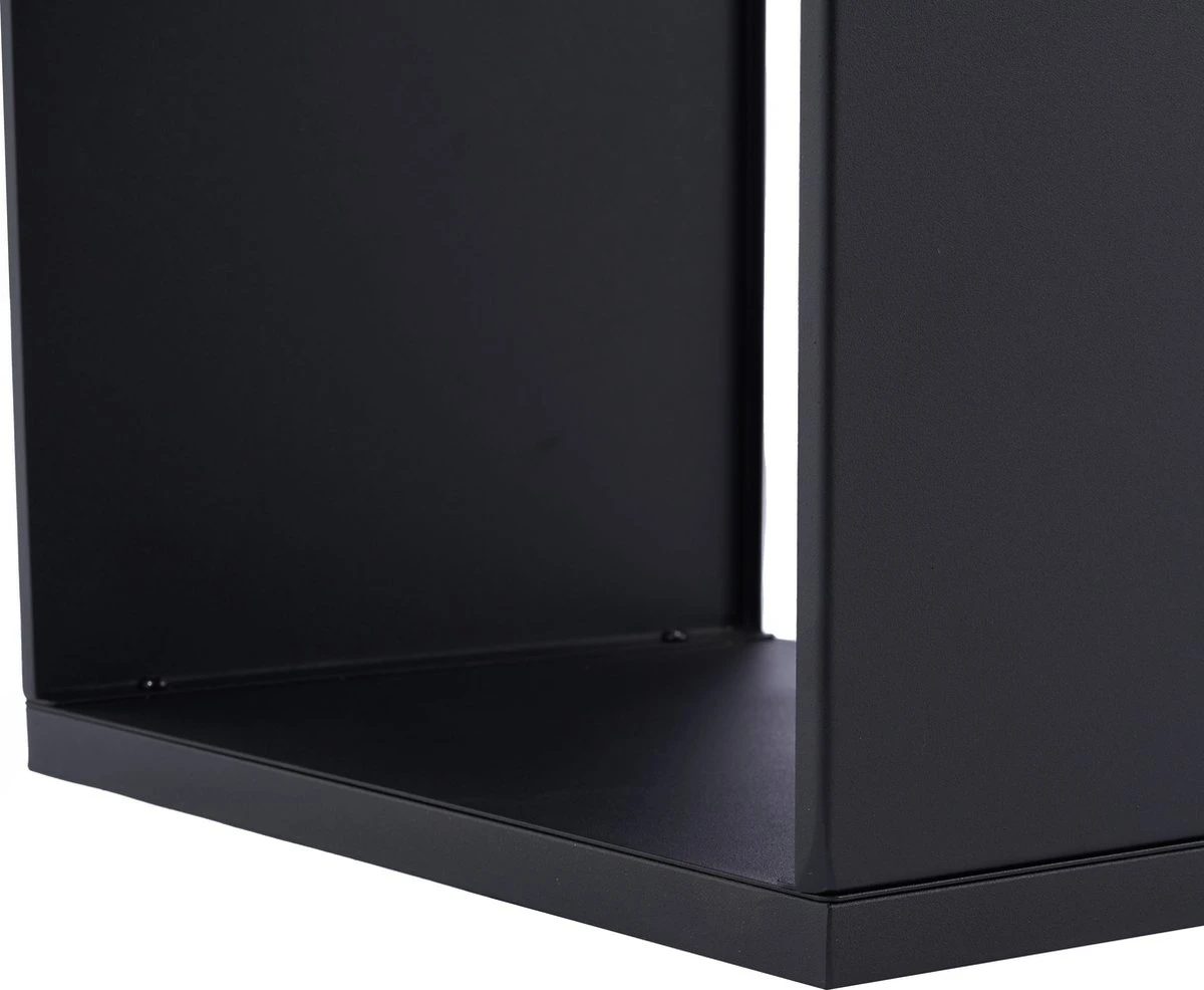 Lendo Online Brandhoutrek 40x28x120cm + Draagtas– Binnen En Buiten - Haardhout Opslag – Haardhoutrek – Houtopslag – Metaal - Afbeelding 3