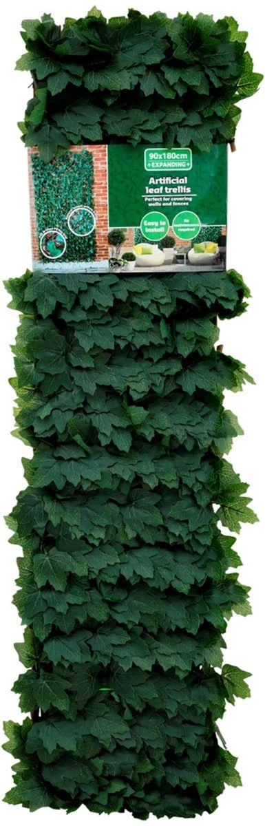 Forest Kunsthaag Klimop - Kunsthaag - Tuinscherm - Klimop - 90 X 180 Cm - Harmonica Model - Afbeelding 2