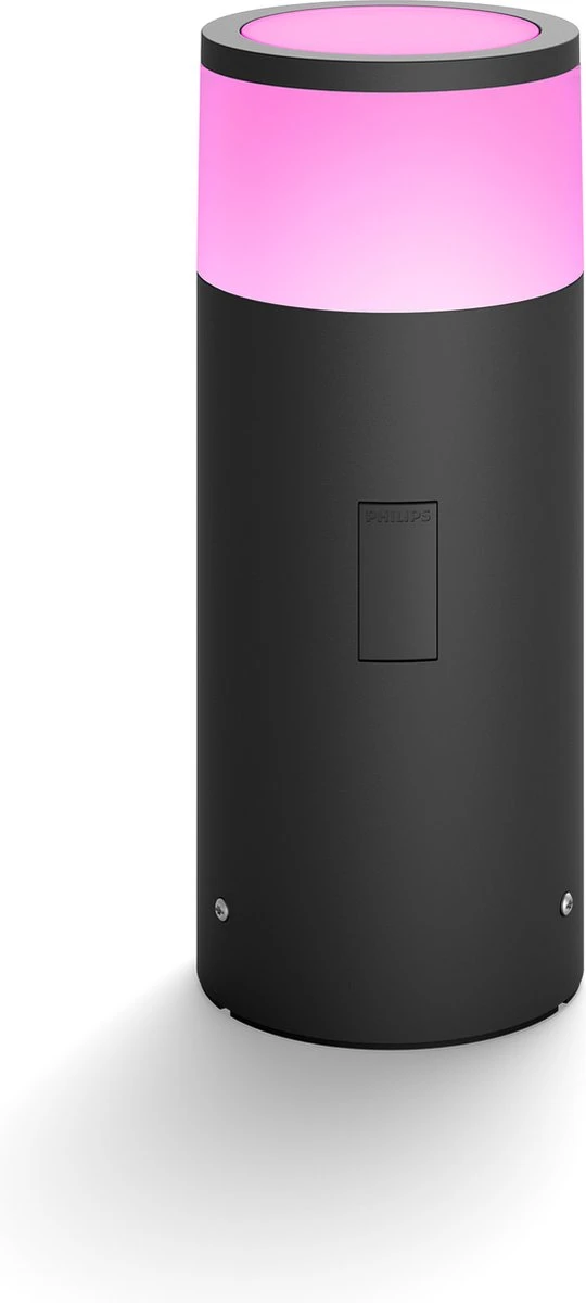 Philips Hue Calla Sokkellamp - Wit En Gekleurd Licht - Zwart - Laag - Laagspanning - Uitbreiding - Afbeelding 3