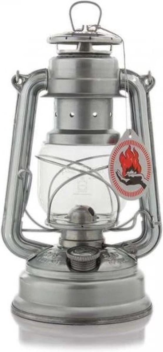 Feuerhand Olielamp / Stormlantaarn - 26 Cm - Verzinkt - Zilver - Afbeelding 6