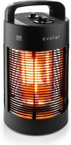 Evolar EVO-HD35 Elektrische Terrasverwarmer 350/700W Zwenkbaar 360º