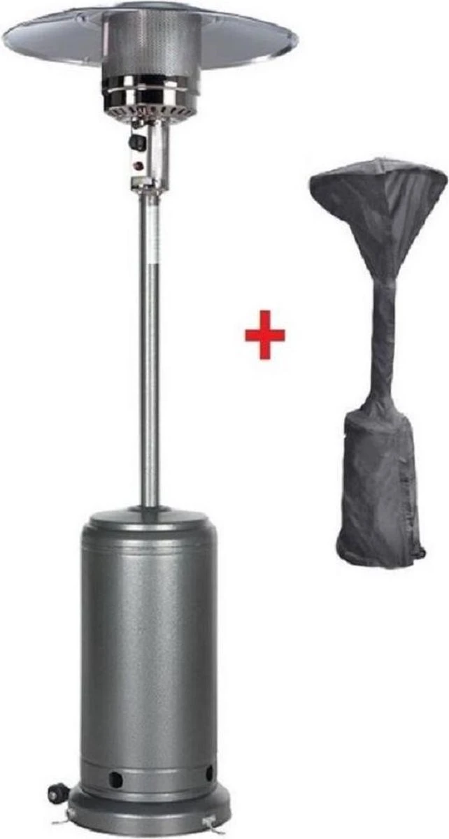 MaxxGarden Terrasverwarmer - Terrasverwarming Op Gas - Flameheather - Sfeerhaard - Verrijdbaar - 13000W - Incl. Hoes
