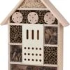 Merkloos Groot Vlinderhuis/bijenhuis/wespenhotel Voor Insecten 51 Cm - Tuindecoratie - Diervriendelijk - Hotel/huis Voor Insecten - Lieveheersbeestjehuis