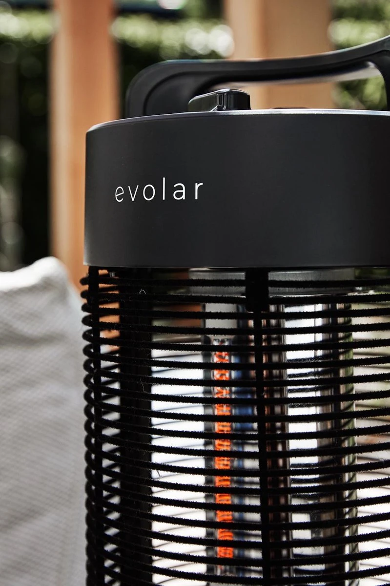 Evolar EVO-HD35 Elektrische Terrasverwarmer 350/700W Zwenkbaar 360º - Afbeelding 12