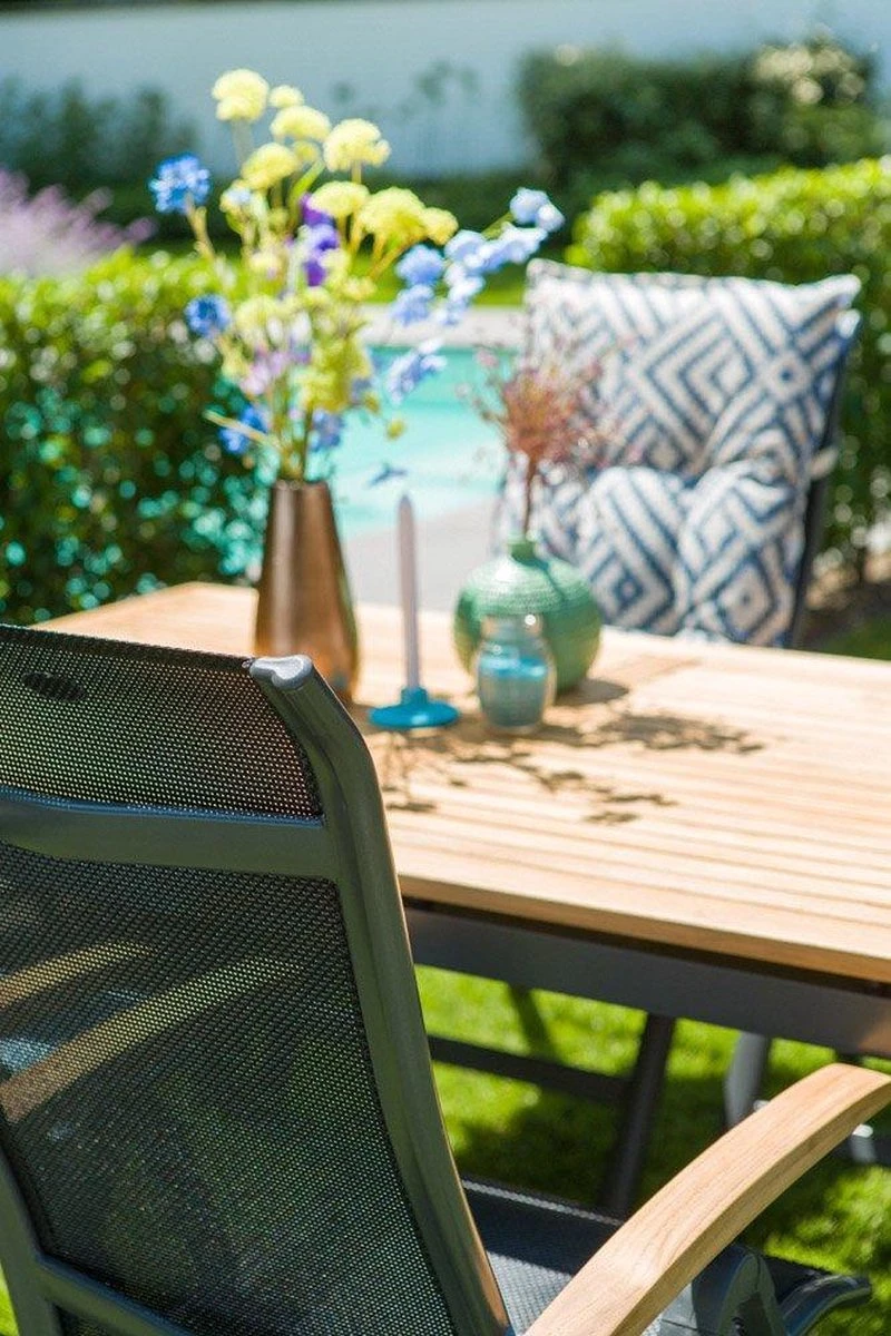 Hartman Alice Verstelbare Tuinstoel - Grijs - Afbeelding 8