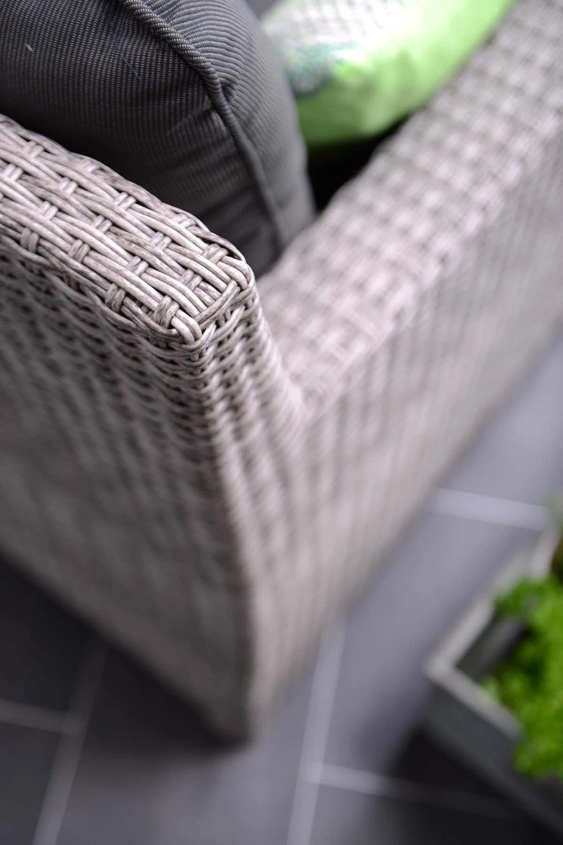 Garden Impressions Blue Bird Dining Loungeset 5-delig - Rechts - Bruin/antraciet - Afbeelding 3