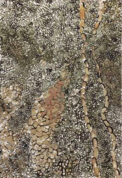 Aledin Carpets Kampala - Vloerkleed 160x230 CM - Laagpolig - Buitenkleed - Voor Binnen En Buiten - Groen - Woonkamer Tapijt