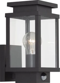 Buitenlamp Met Bewegingssensor Boston Wandlamp Zwart
