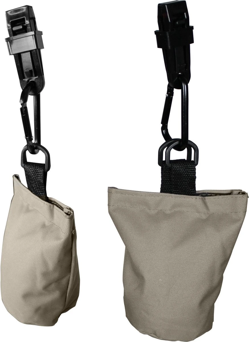 Merkloos 6 Zandzakjes Tegen Op- Of Wegwaaien Van Uw Hoes - Tuinkussenhoes - RSBAG6 - Afbeelding 2