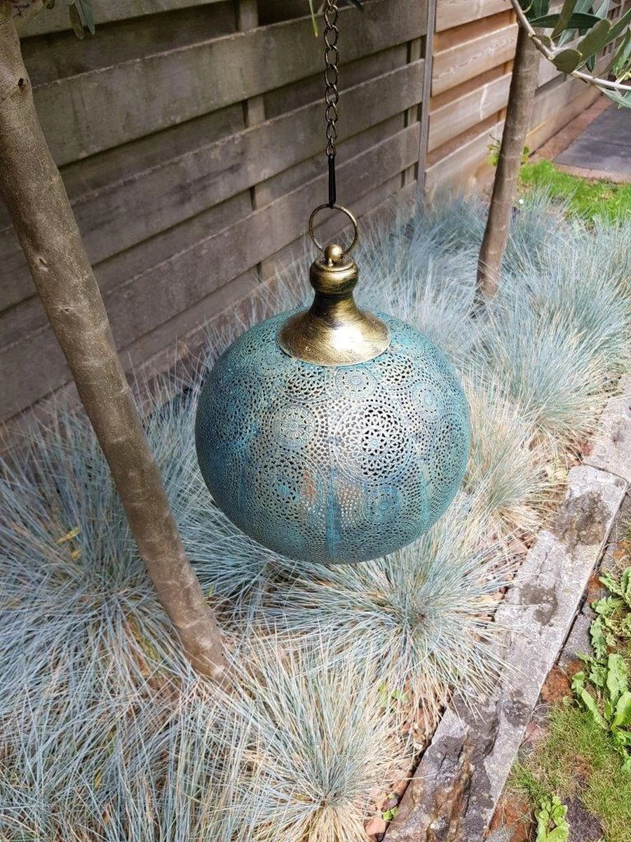 Luxform Marokkaanse Lantaarn Tiznit - Tafel- En Hanglamp - Met Timerfunctie - Batterij - Afbeelding 3