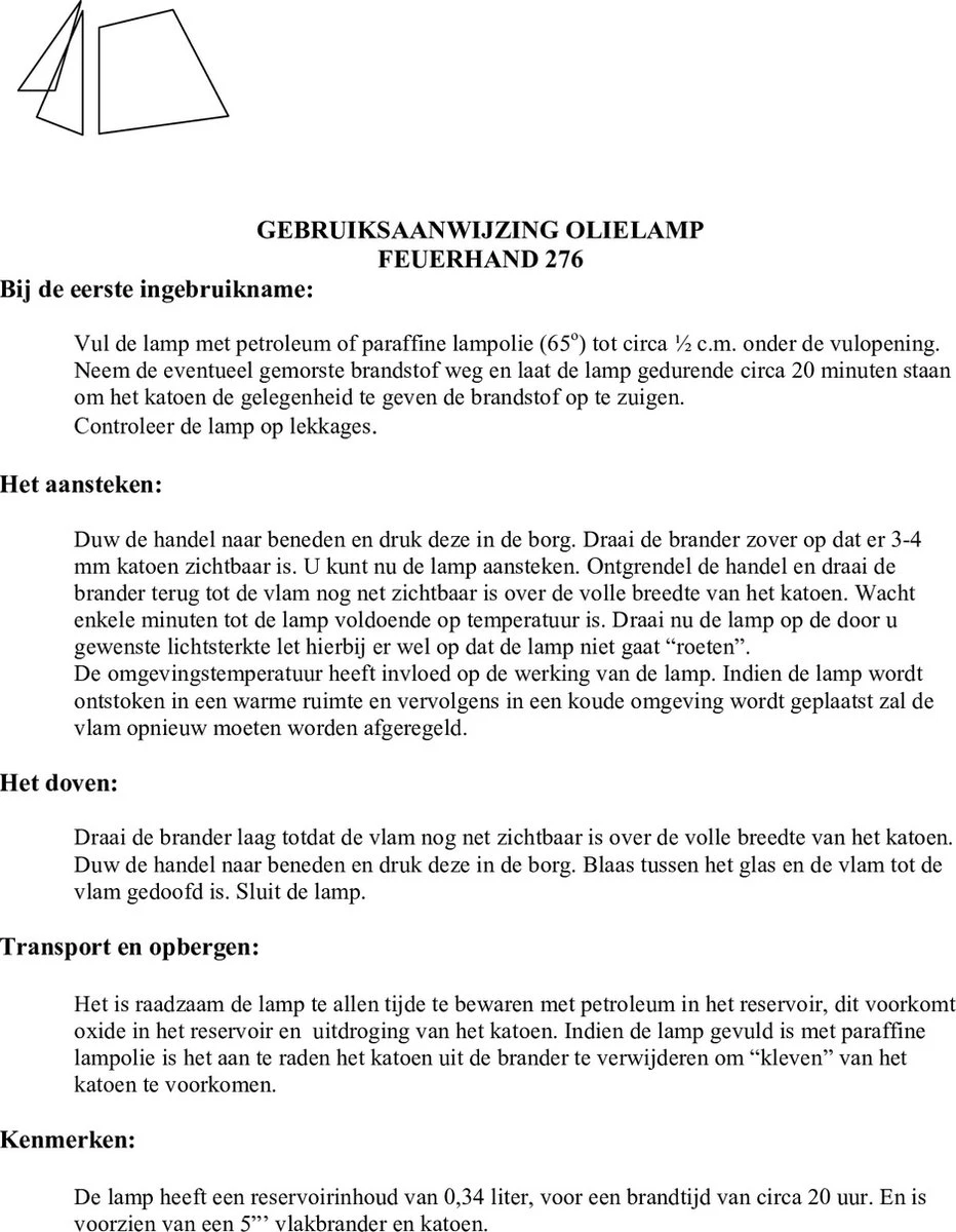 Feuerhand Olielamp / Stormlantaarn - 26 Cm - Verzinkt - Zilver - Afbeelding 4